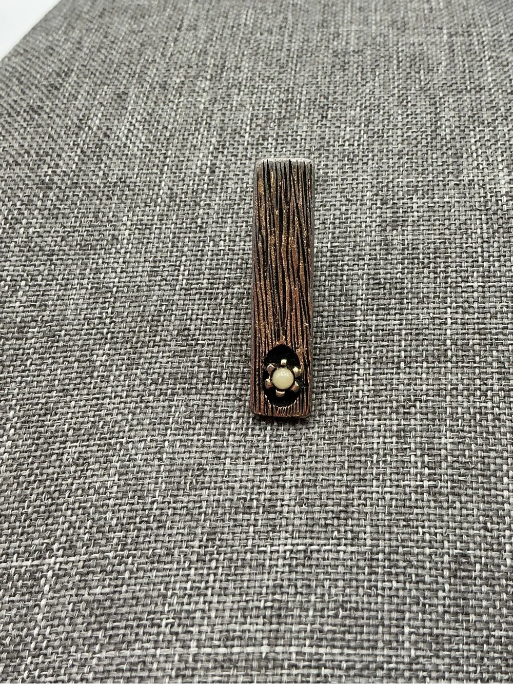 Gold-Tone Vintage 60s Tie Clip